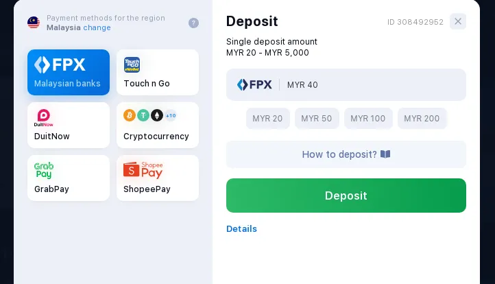 1win deposit
